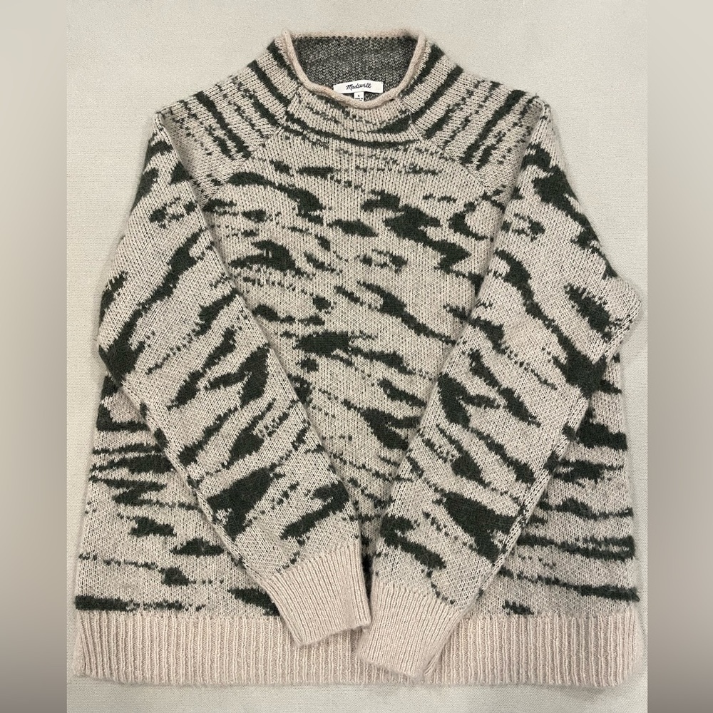 Madewell mock-neck sweater; good condition!
